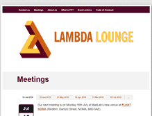 Tablet Screenshot of lambdalounge.org.uk